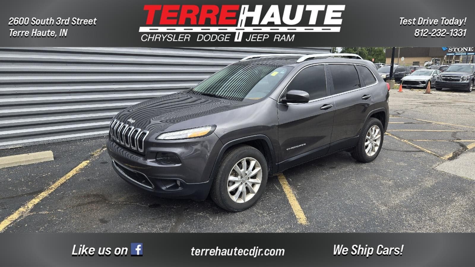 2016 Jeep Cherokee Limited — photo 1 of 40