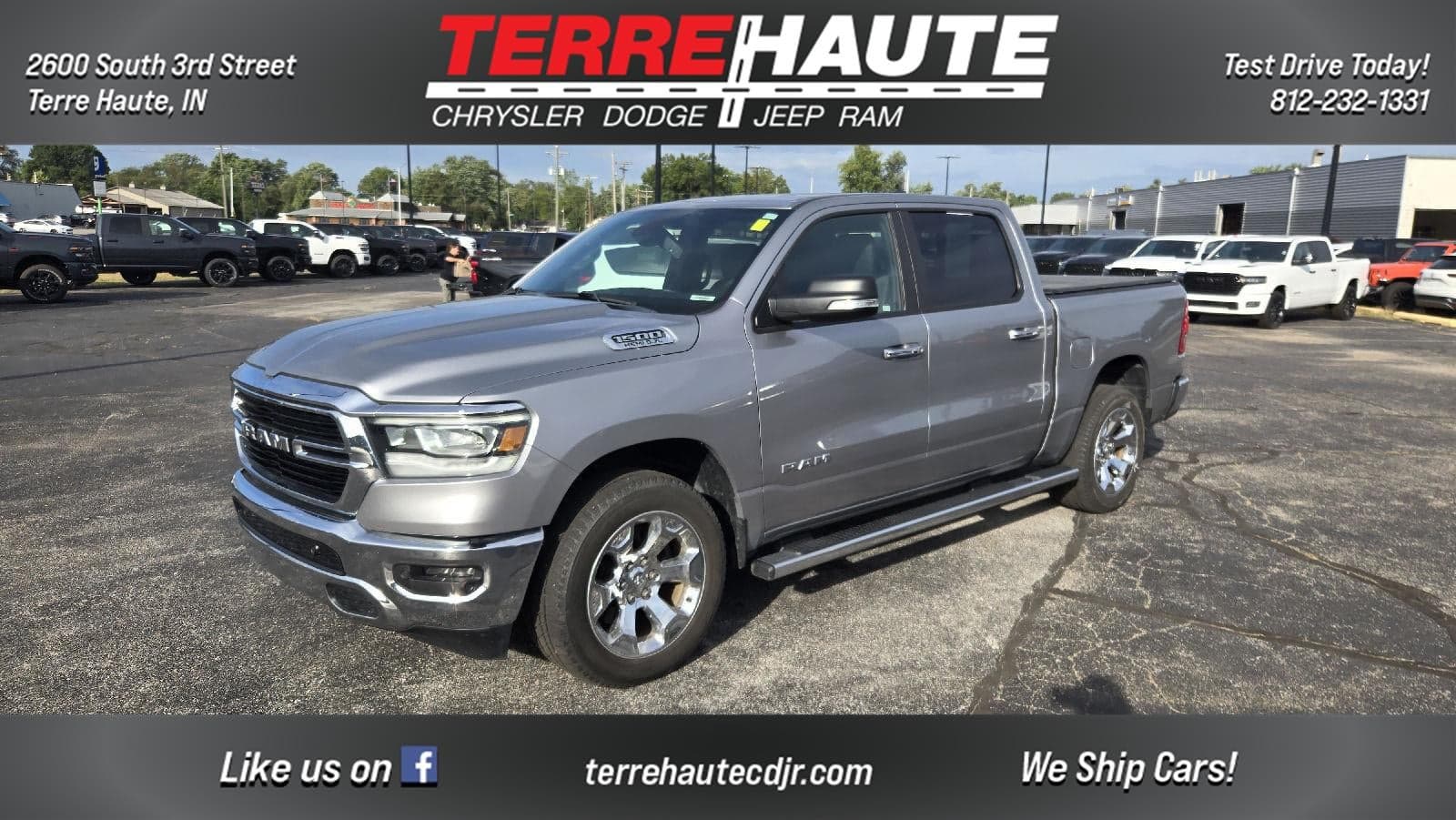 2019 RAM 1500 Big Horn/Lone Star — photo 1 of 17
