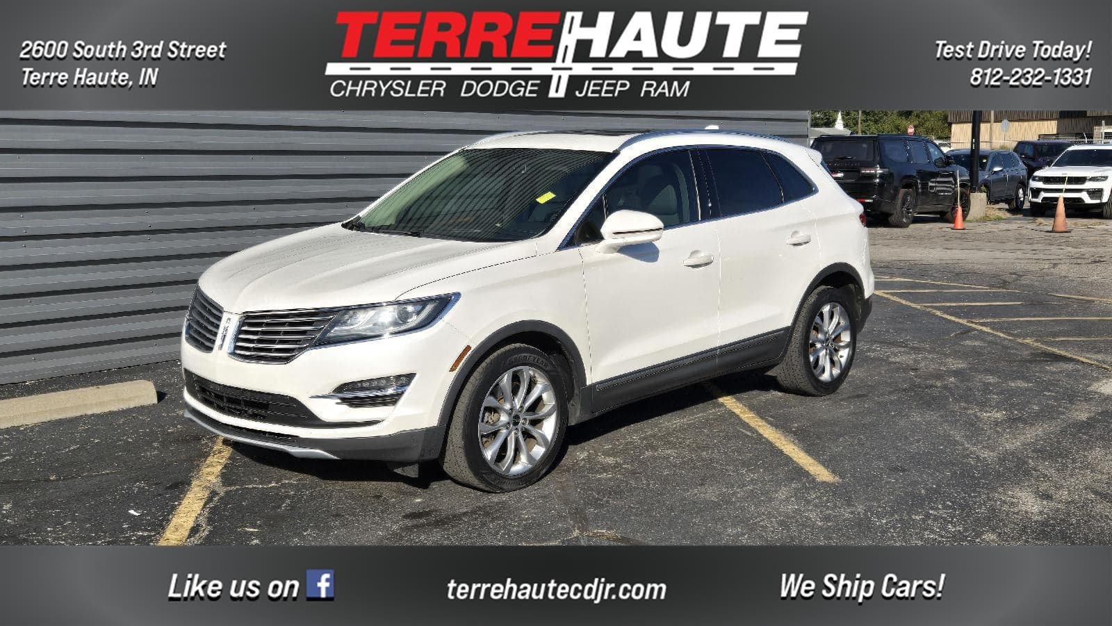 2017 Lincoln MKC Select — photo 1 of 5