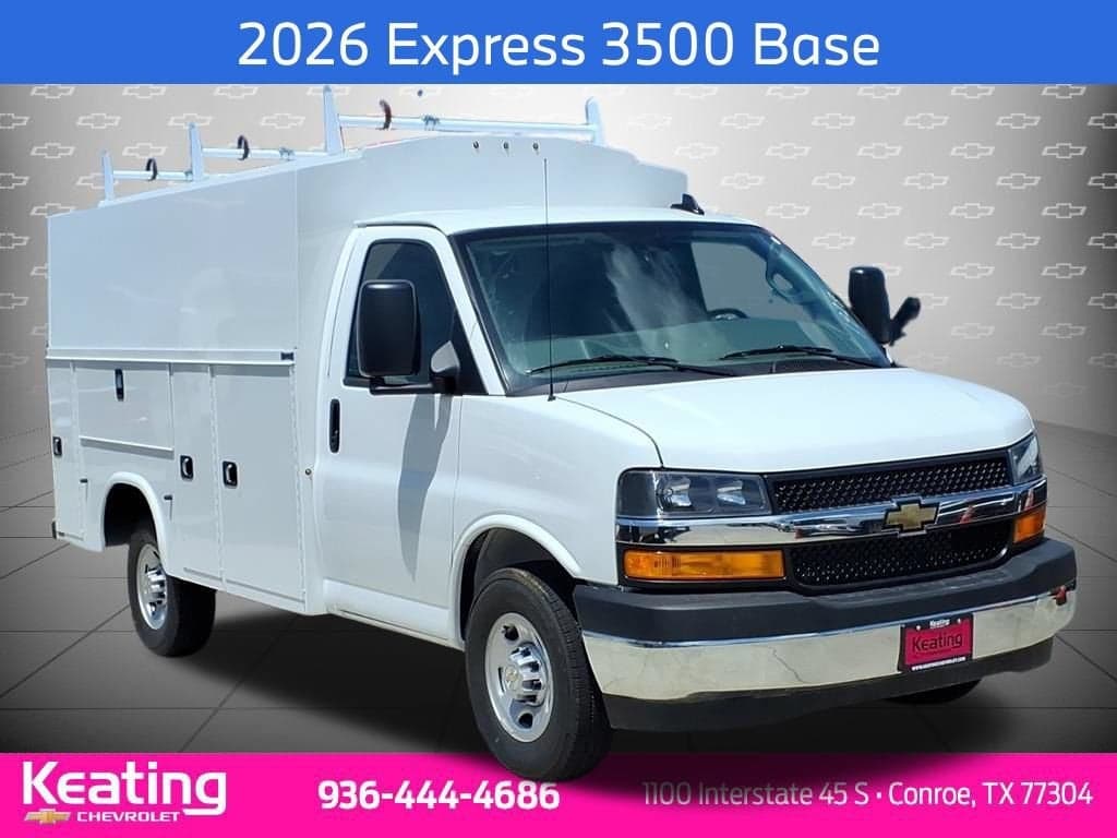 2026 Chevrolet Express Cutaway 3500 1WT — photo 1 of 25