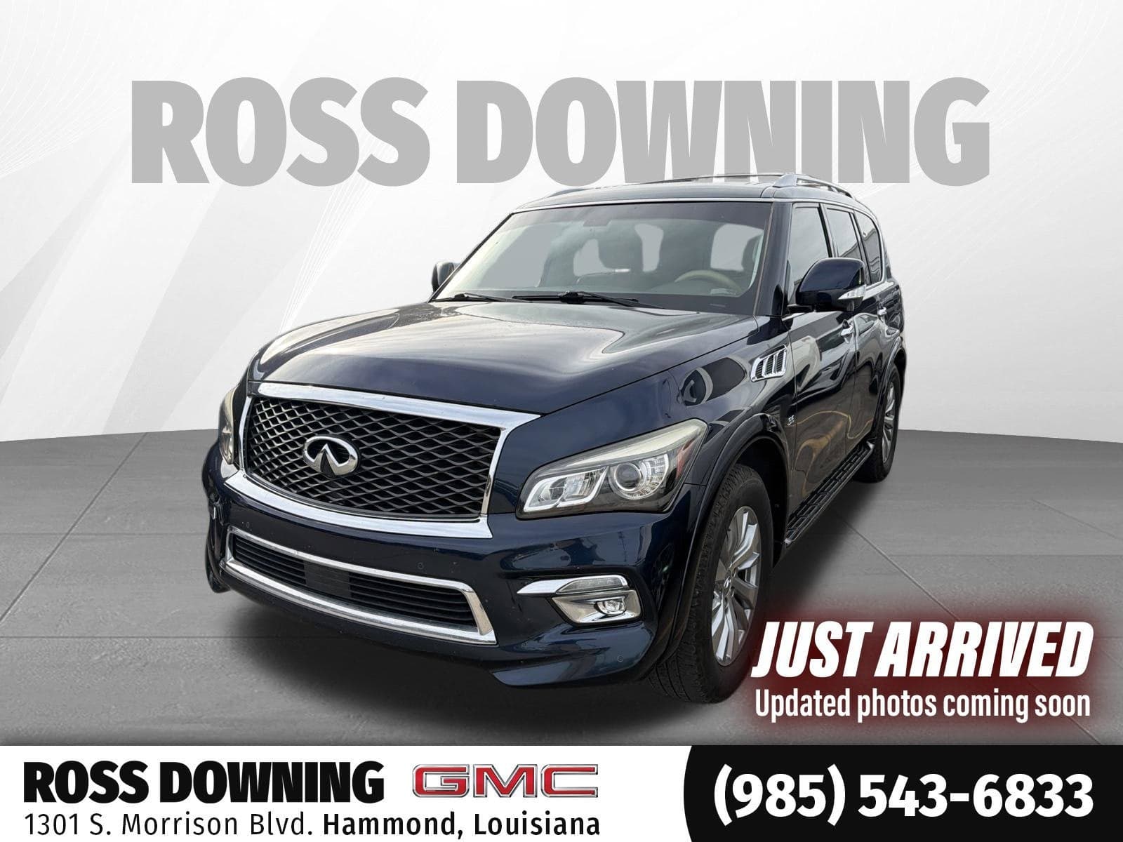2016 INFINITI QX80 Base — photo 1 of 3