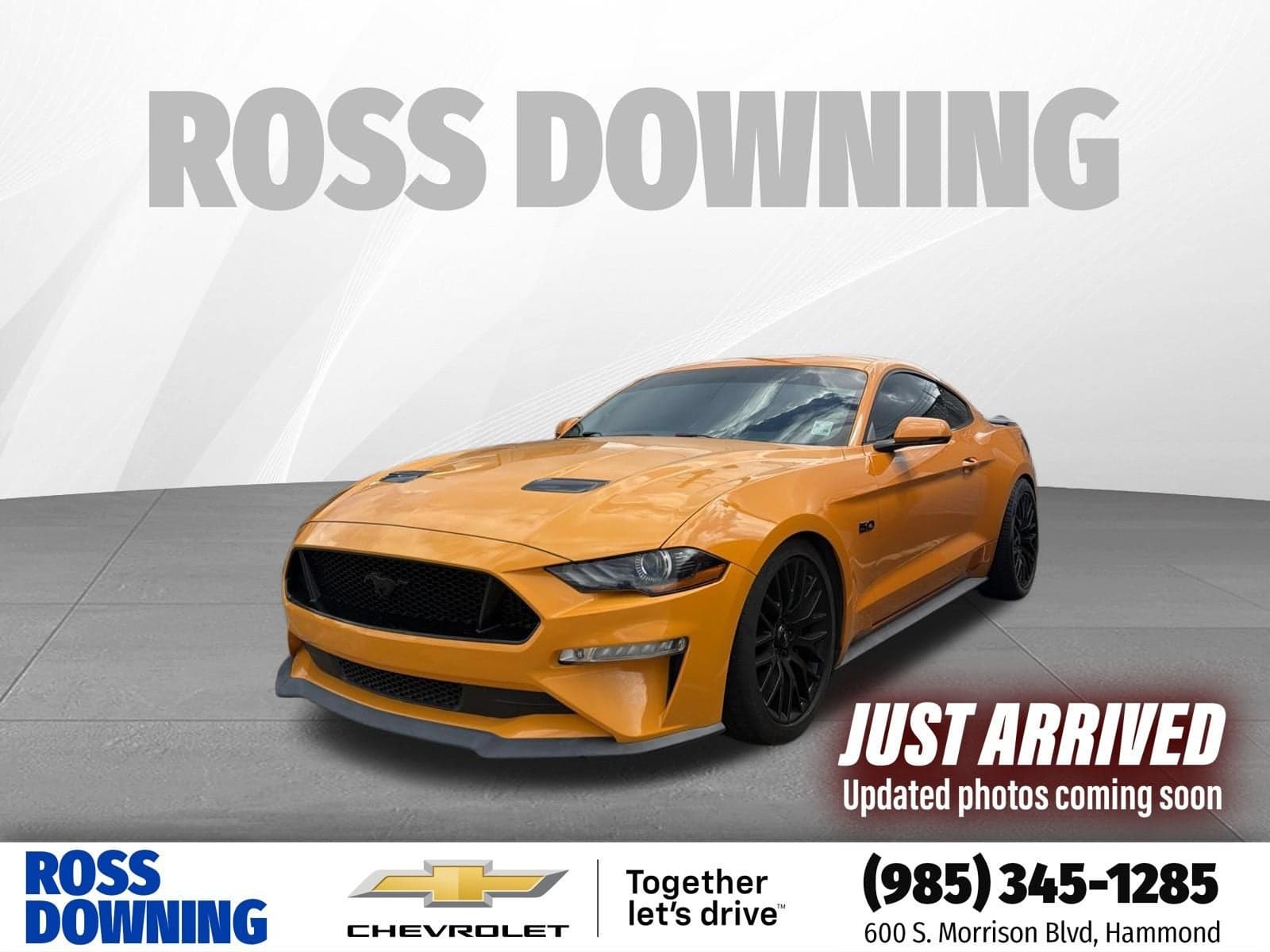 2018 Ford Mustang GT Premium — photo 1 of 3