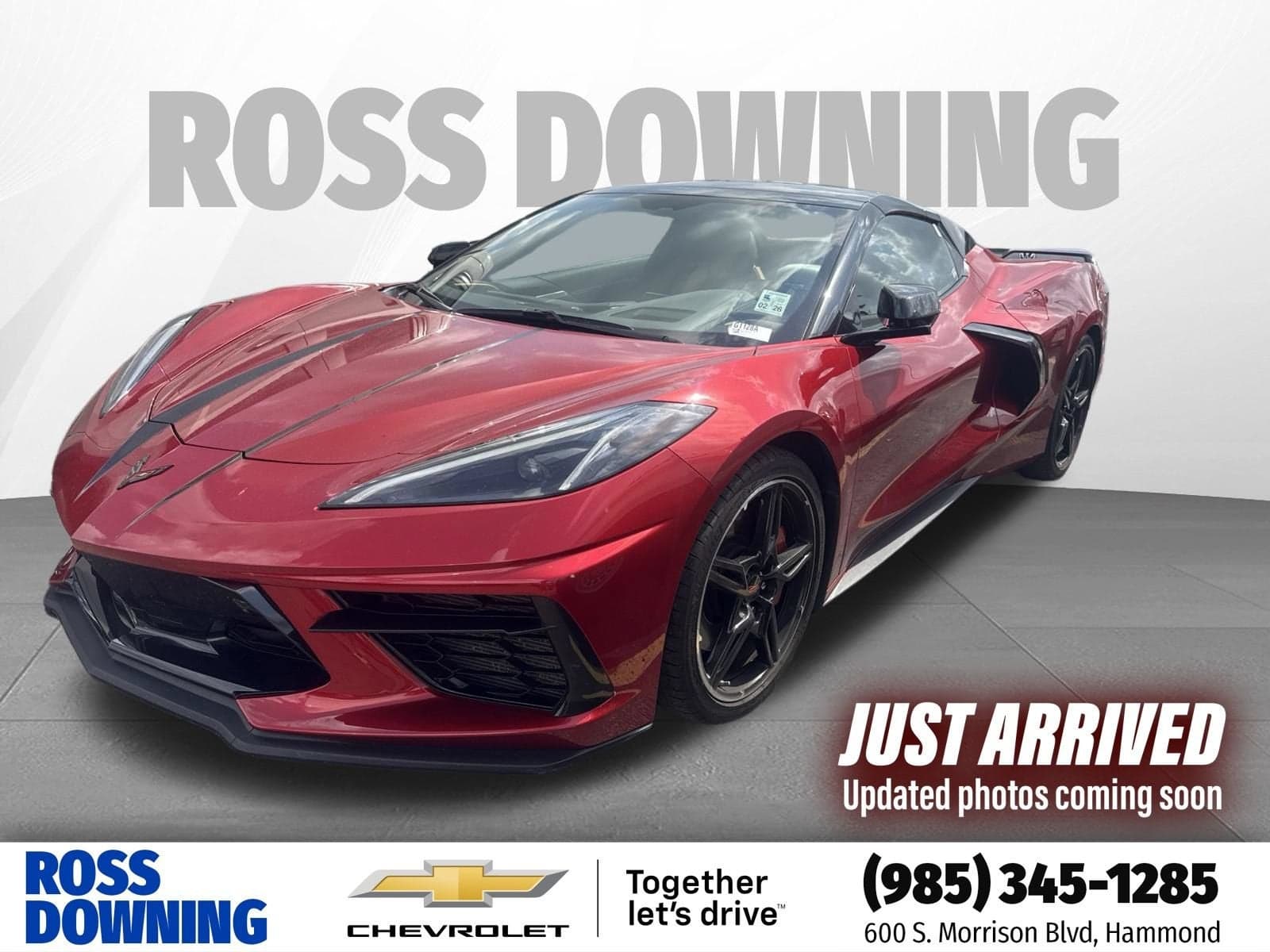 2023 Chevrolet Corvette Stingray 2LT — photo 1 of 3