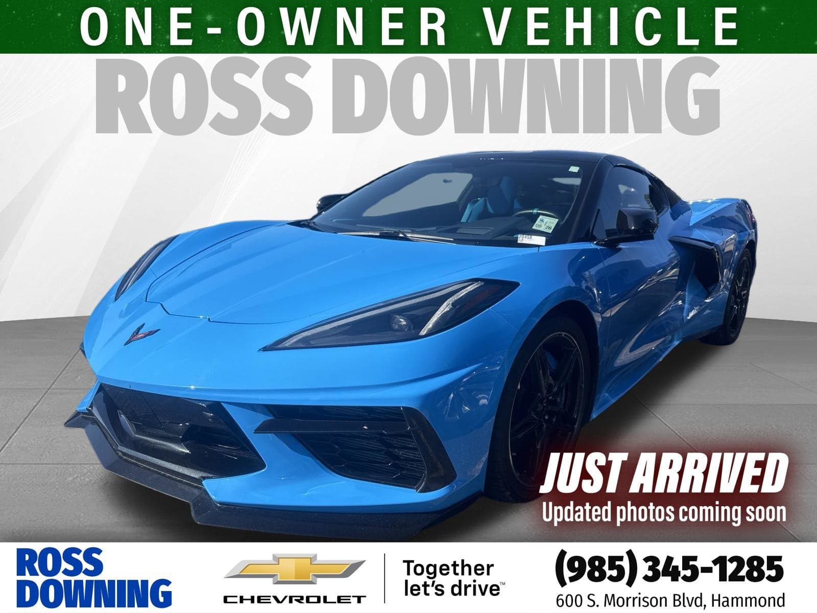 2021 Chevrolet Corvette 3LT — photo 1 of 3