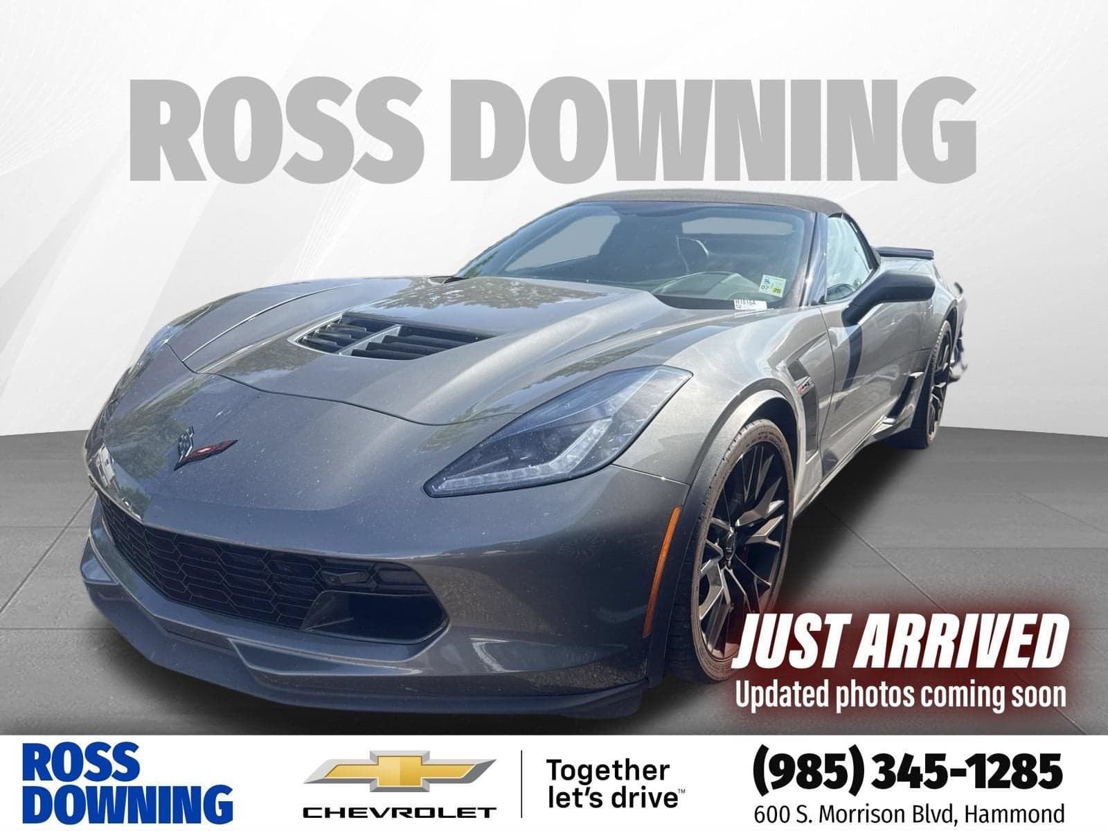2016 Chevrolet Corvette Z06 3LZ — photo 1 of 3