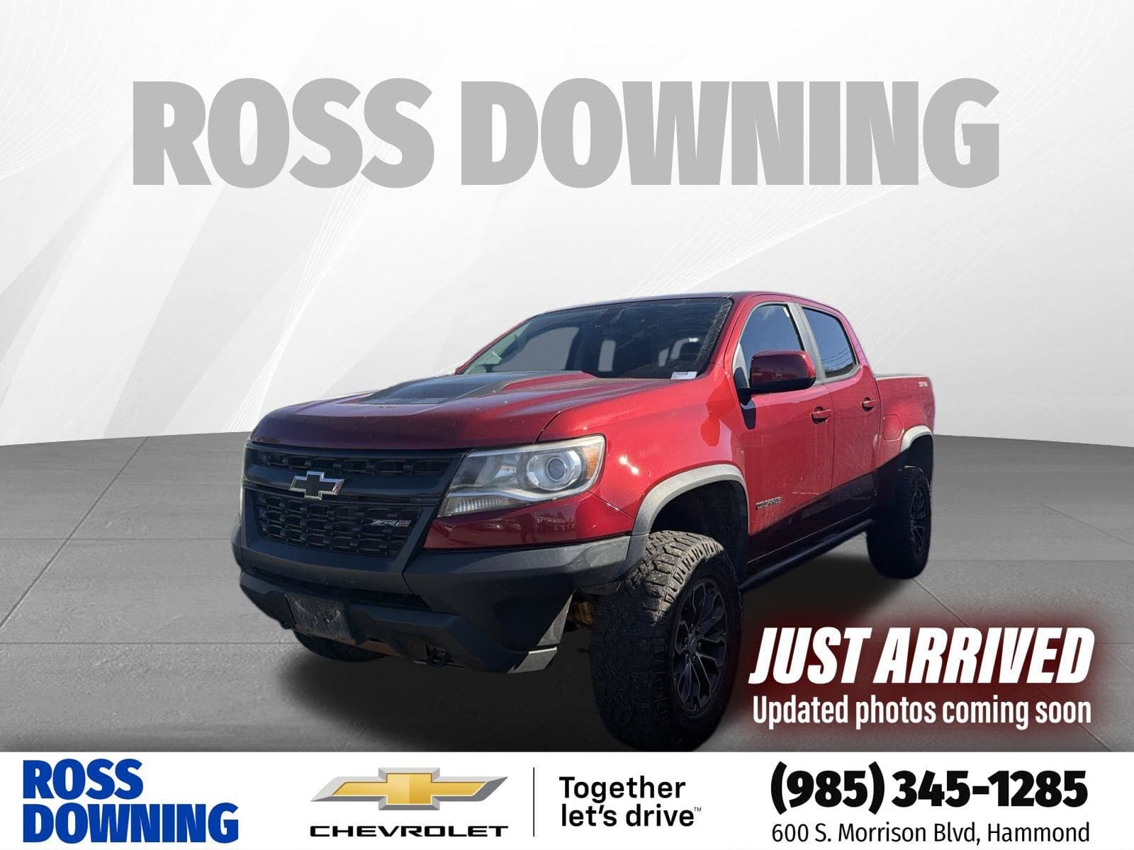 2020 Chevrolet Colorado 4WD ZR2 — photo 1 of 3