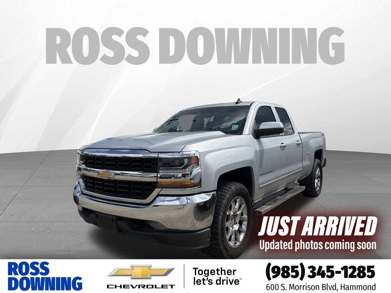 2018 Chevrolet Silverado 1500 LT — photo 1 of 3