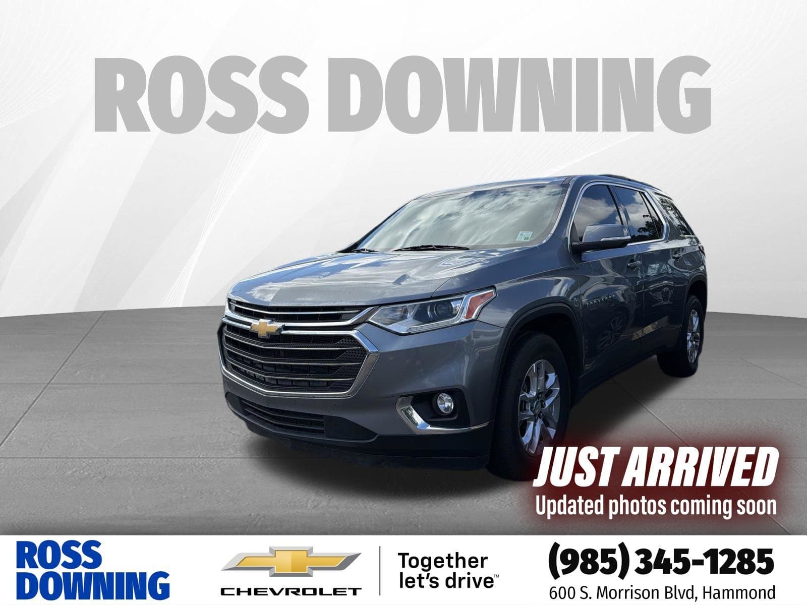 2021 Chevrolet Traverse LT Cloth — photo 1 of 3
