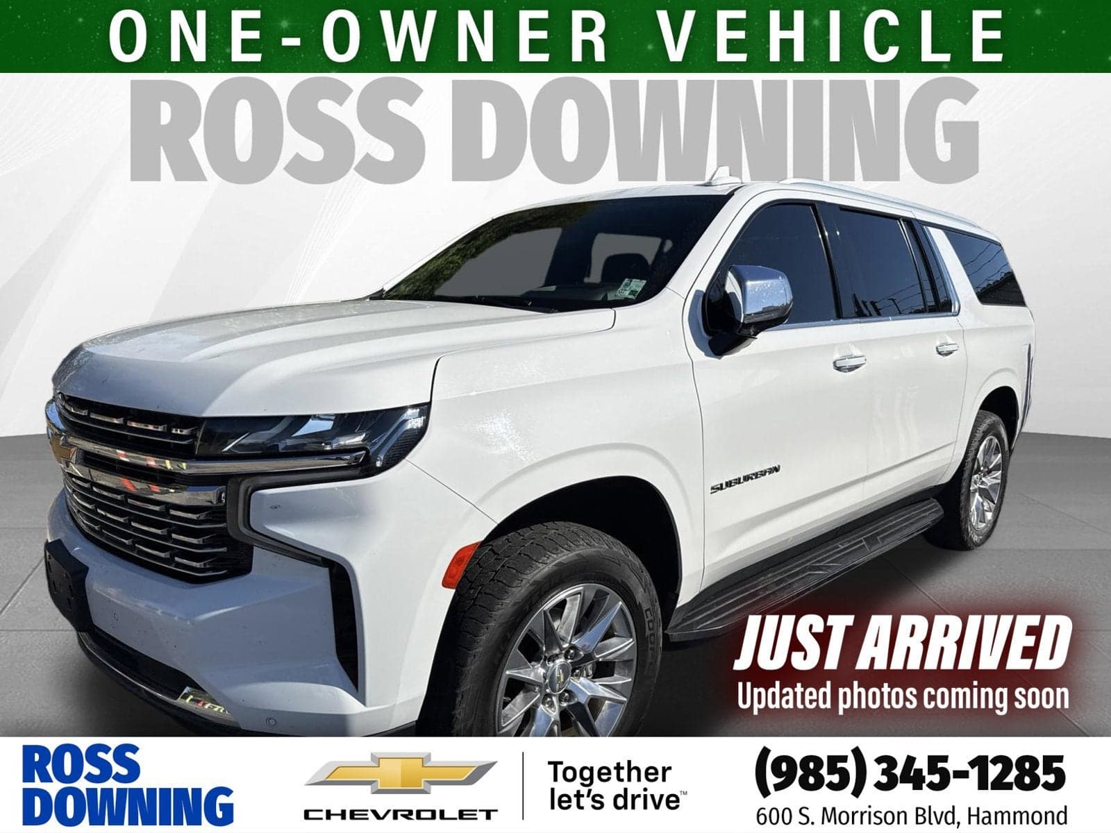 2021 Chevrolet Suburban Premier — photo 1 of 3