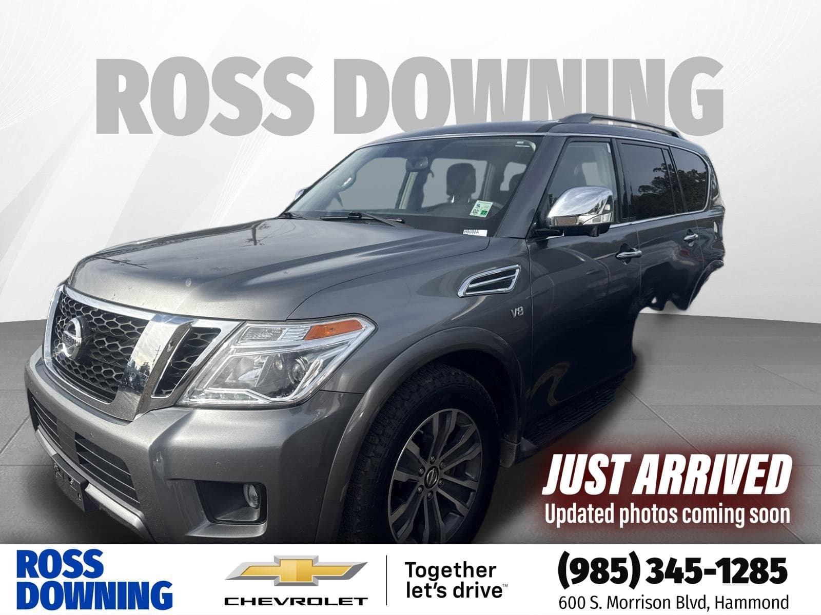 2019 Nissan Armada SL — photo 1 of 3