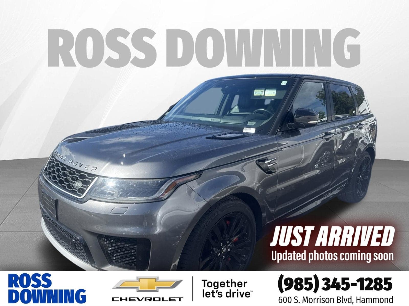 2019 Land Rover Range Rover Sport HSE — photo 1 of 3