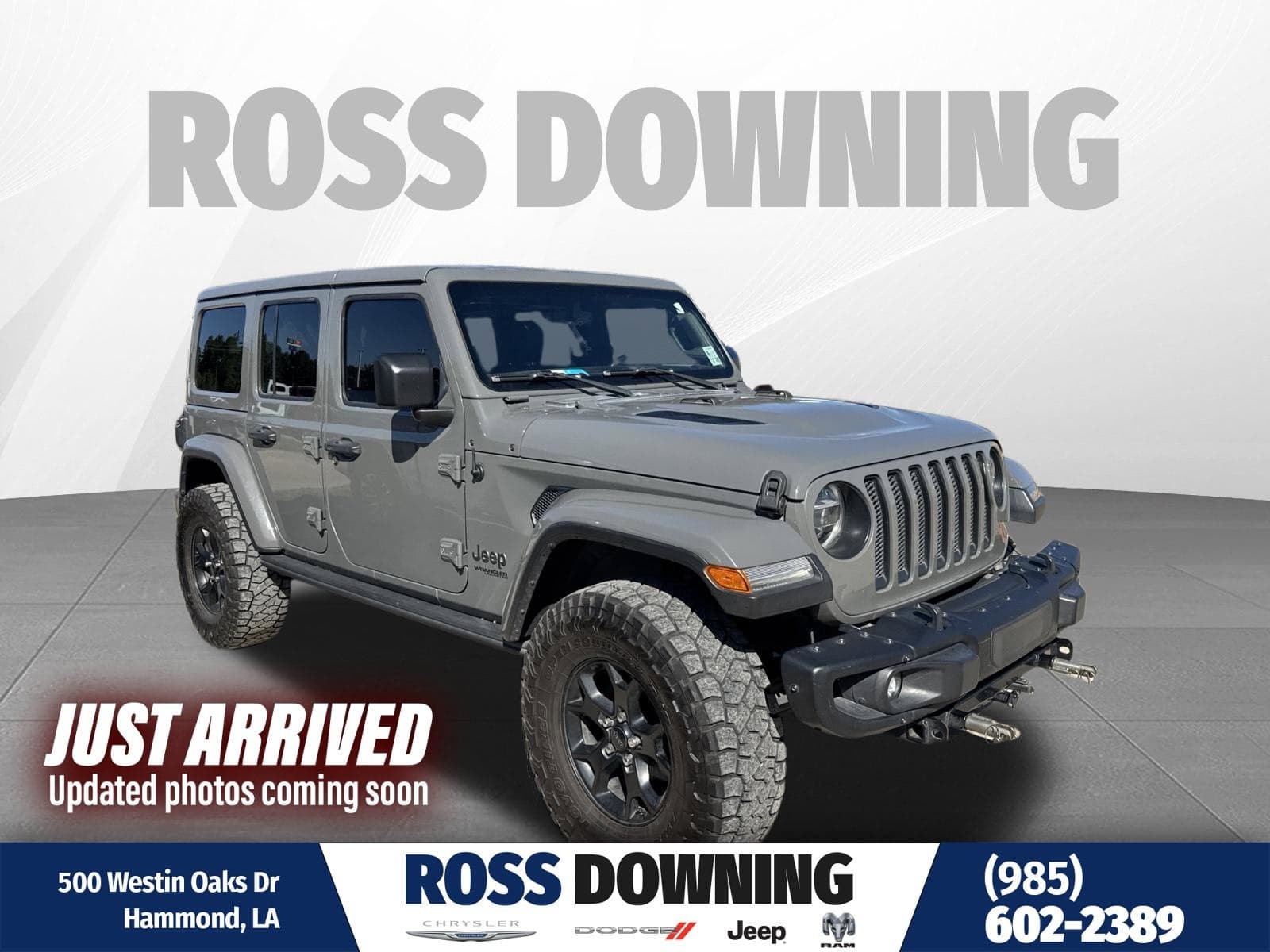 2018 Jeep Wrangler Unlimited Sahara — photo 1 of 4