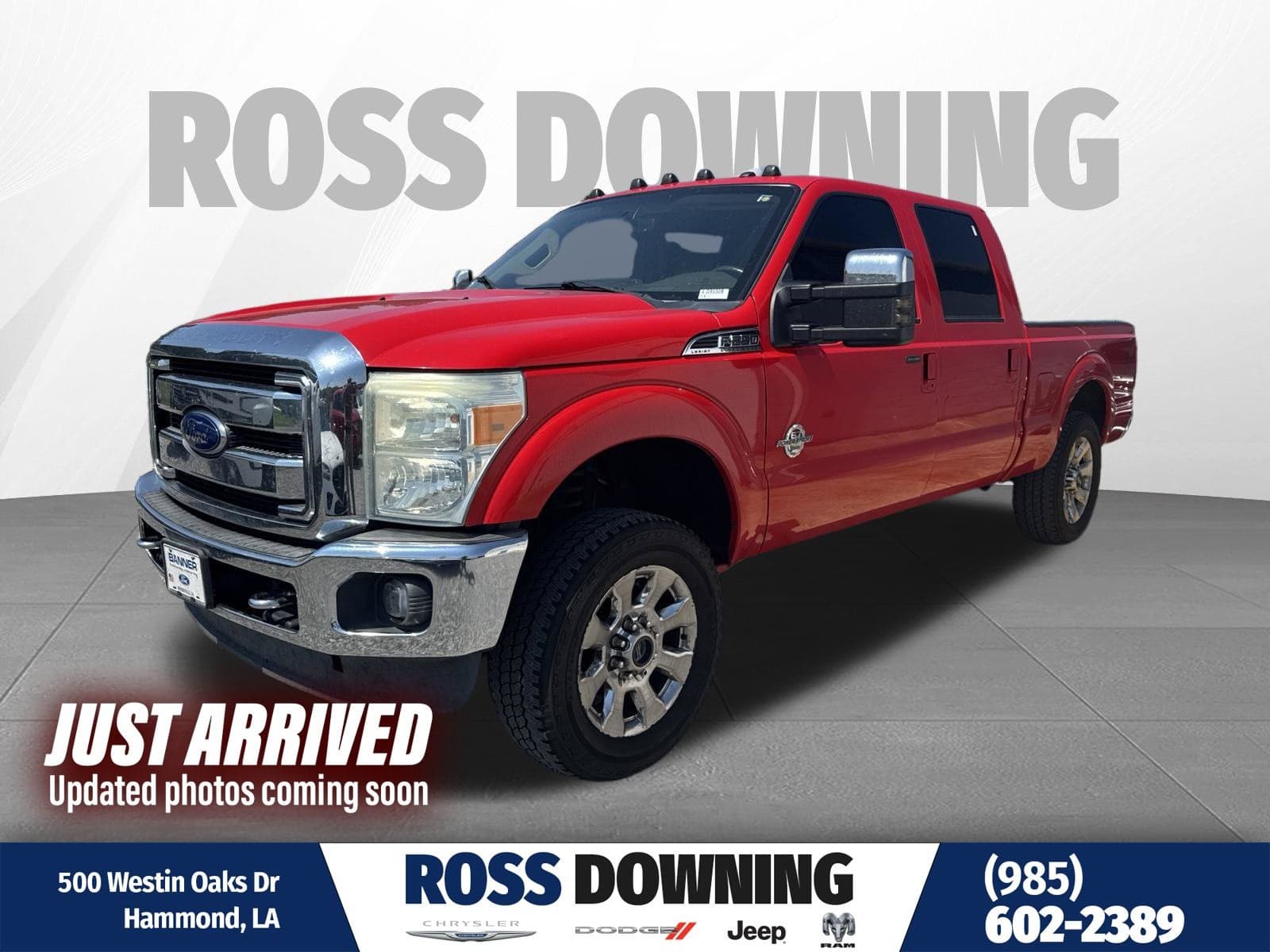 2016 Ford Super Duty F-250 SRW Lariat — photo 1 of 3