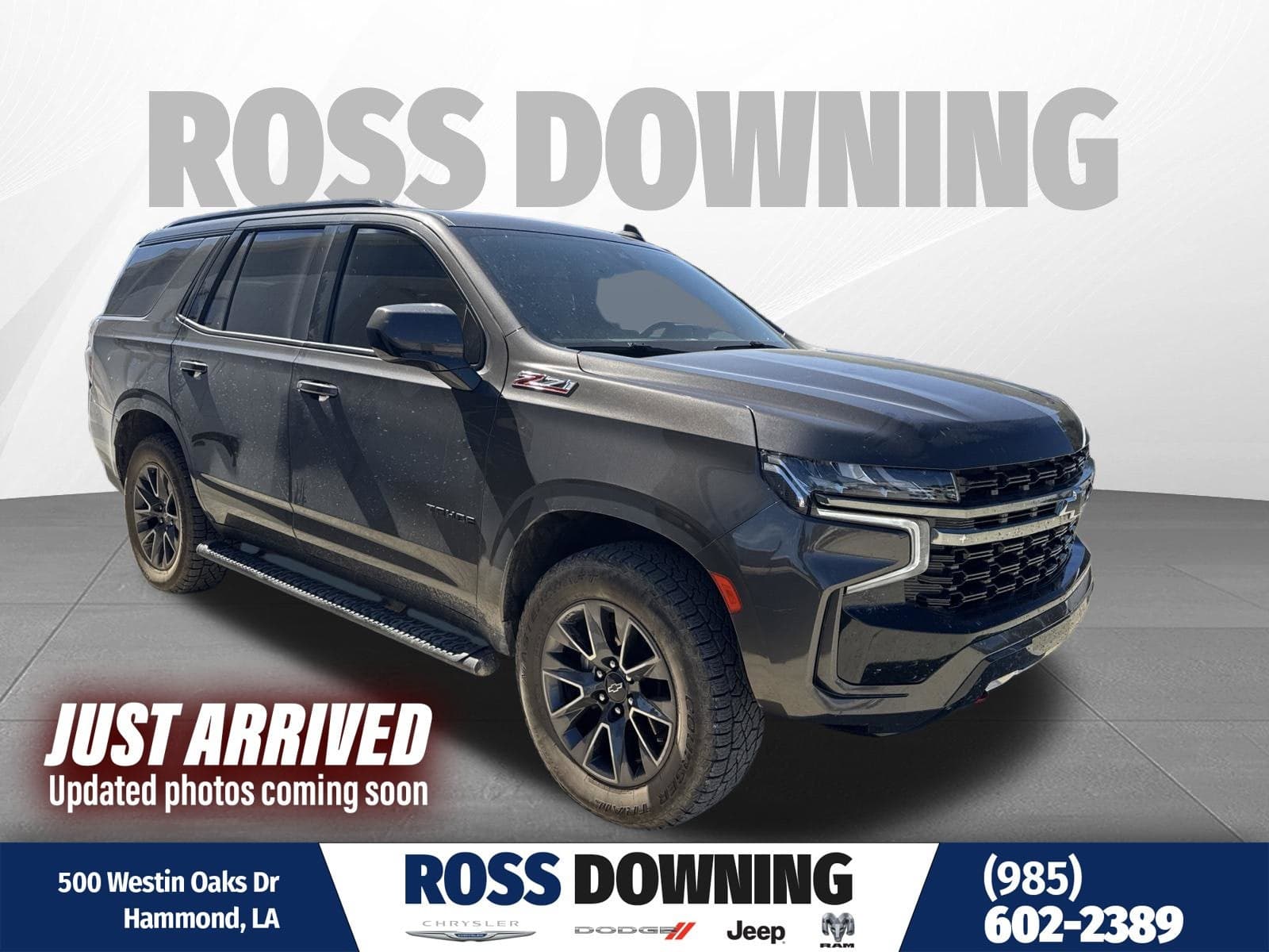 2021 Chevrolet Tahoe Z71 — photo 1 of 4