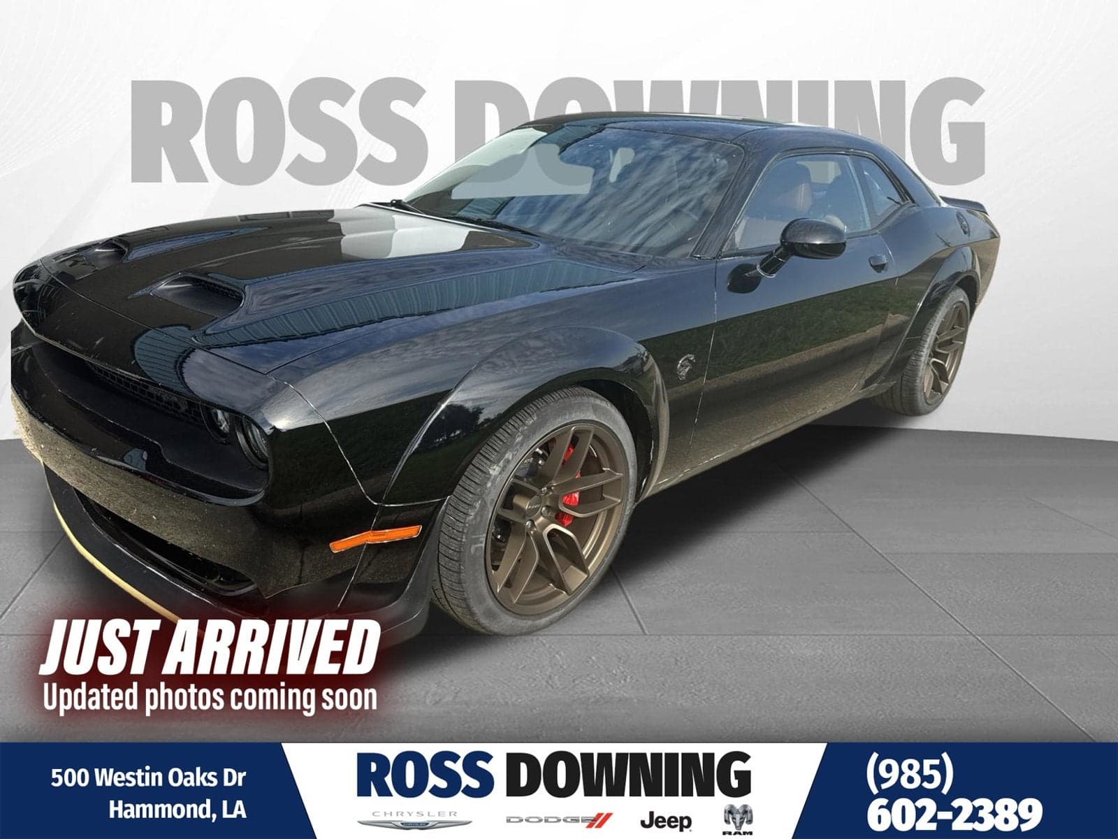 2023 Dodge Challenger SRT Hellcat Widebody — photo 1 of 4