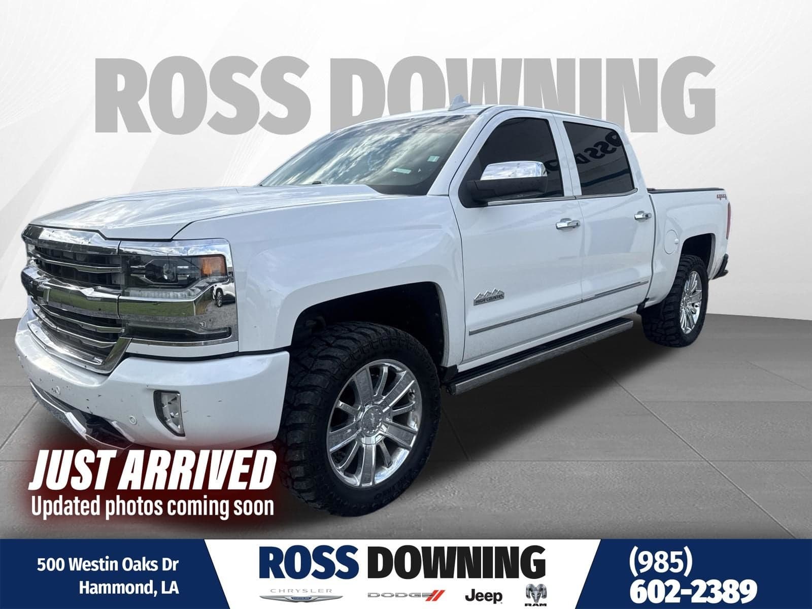 2016 Chevrolet Silverado 1500 High Country — photo 1 of 3
