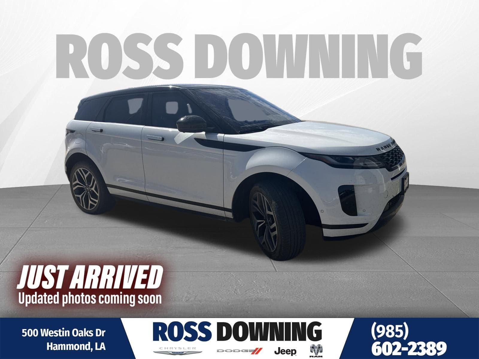 2020 Land Rover Range Rover Evoque SE — photo 1 of 4