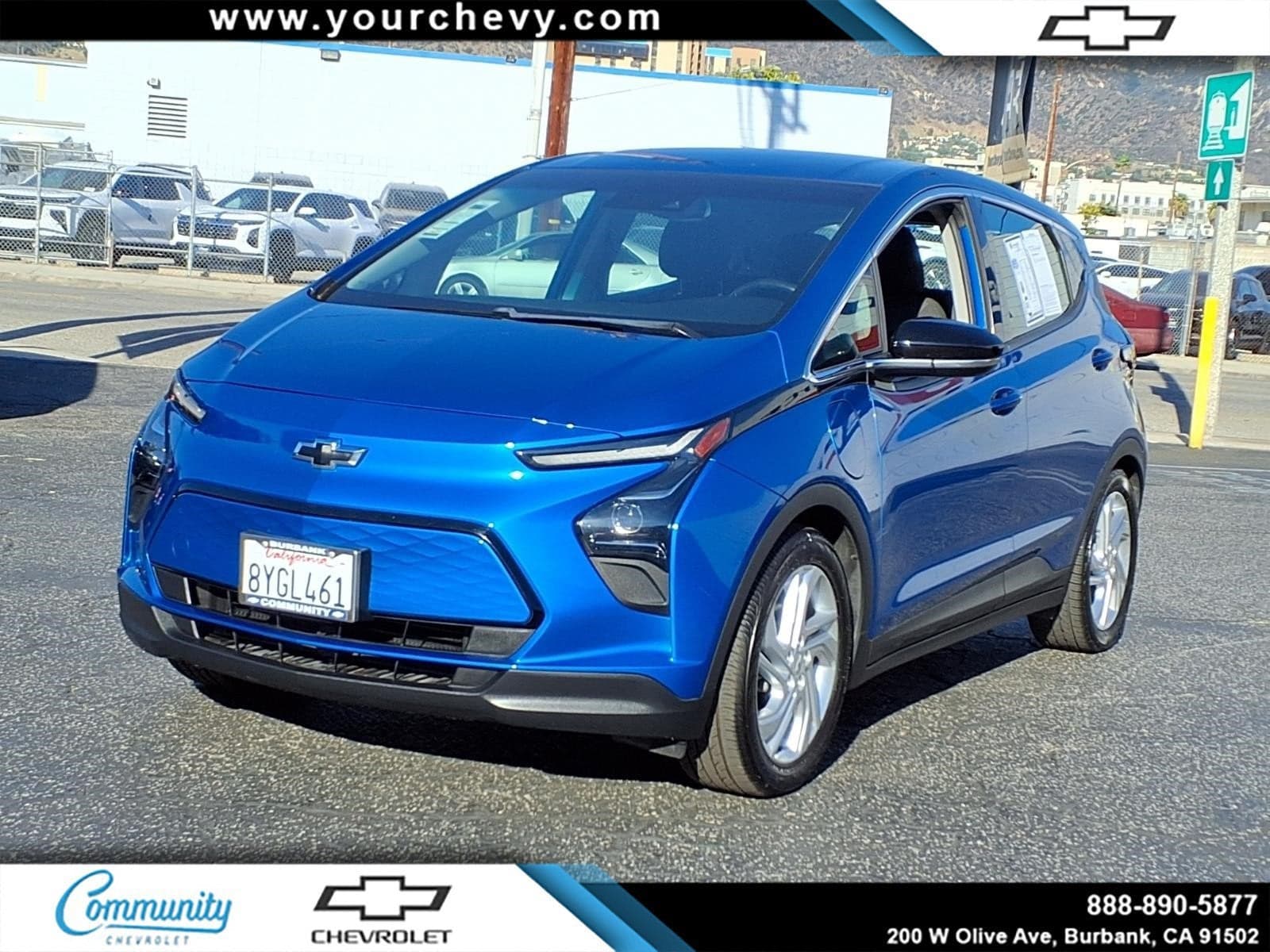 2022 Chevrolet Bolt EV 1LT — photo 1 of 5