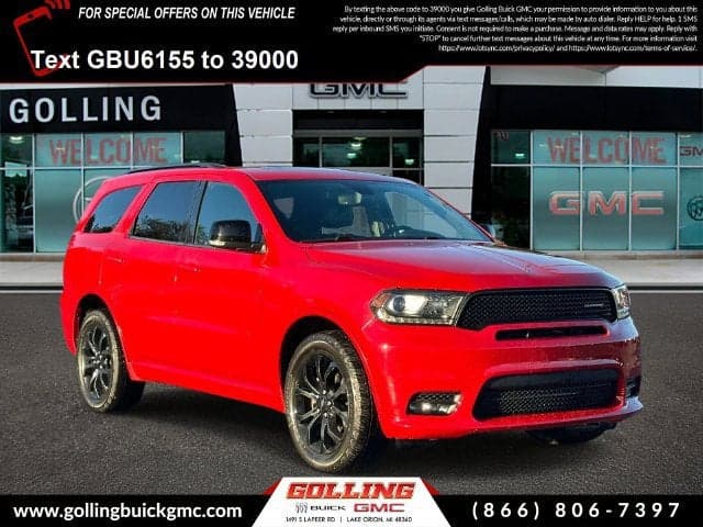 2019 Dodge Durango GT Plus — photo 1 of 5