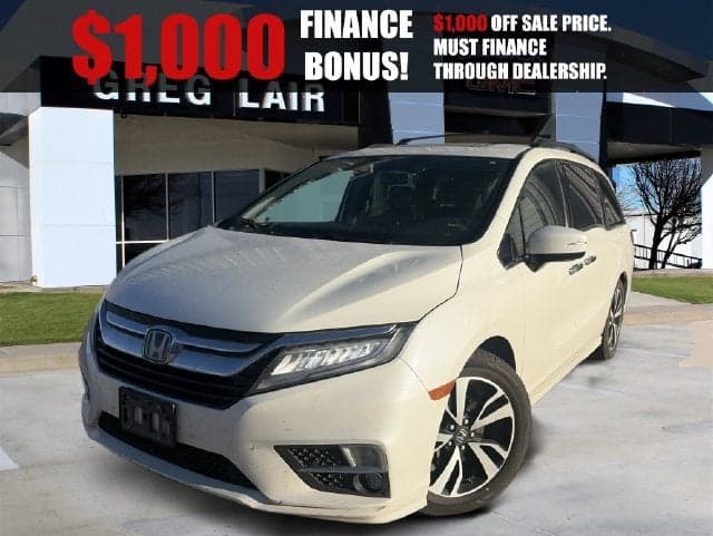 2018 Honda Odyssey Elite — photo 1 of 2