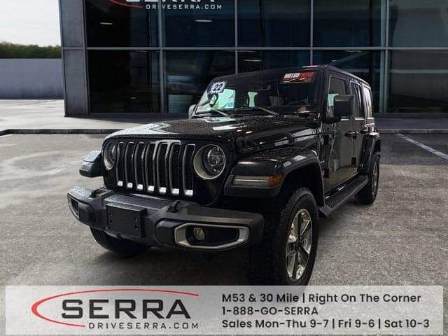 2022 Jeep Wrangler Unlimited Sahara — photo 1 of 25