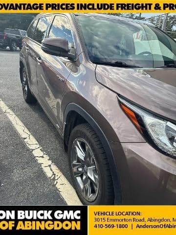 2019 Toyota Highlander Hybrid Limited Platinum — photo 1 of 4