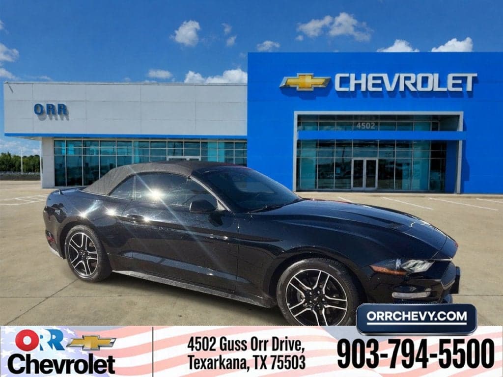 2018 Ford Mustang EcoBoost Premium — photo 1 of 5