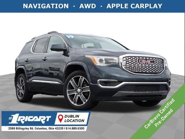 2019 GMC Acadia Denali — photo 1 of 37