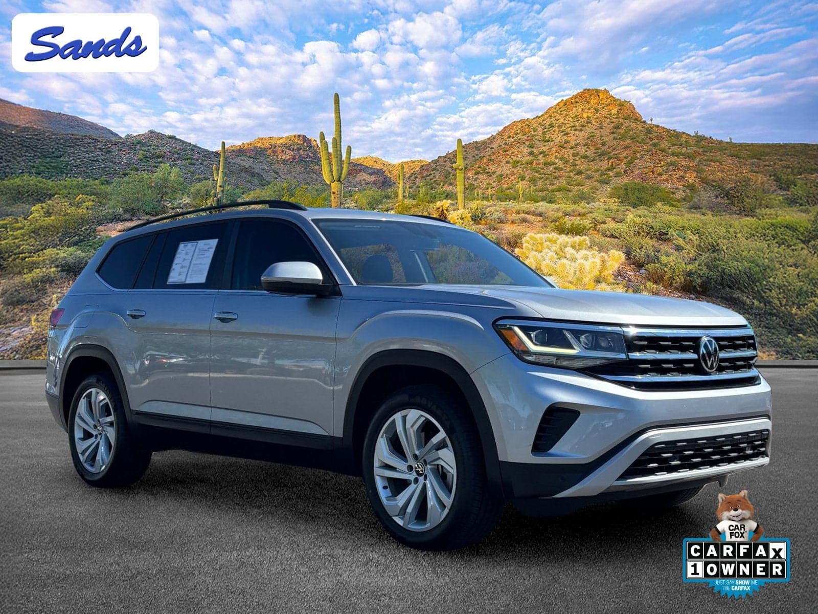2021 Volkswagen Atlas 3.6L V6 SE w/Technology — photo 1 of 11