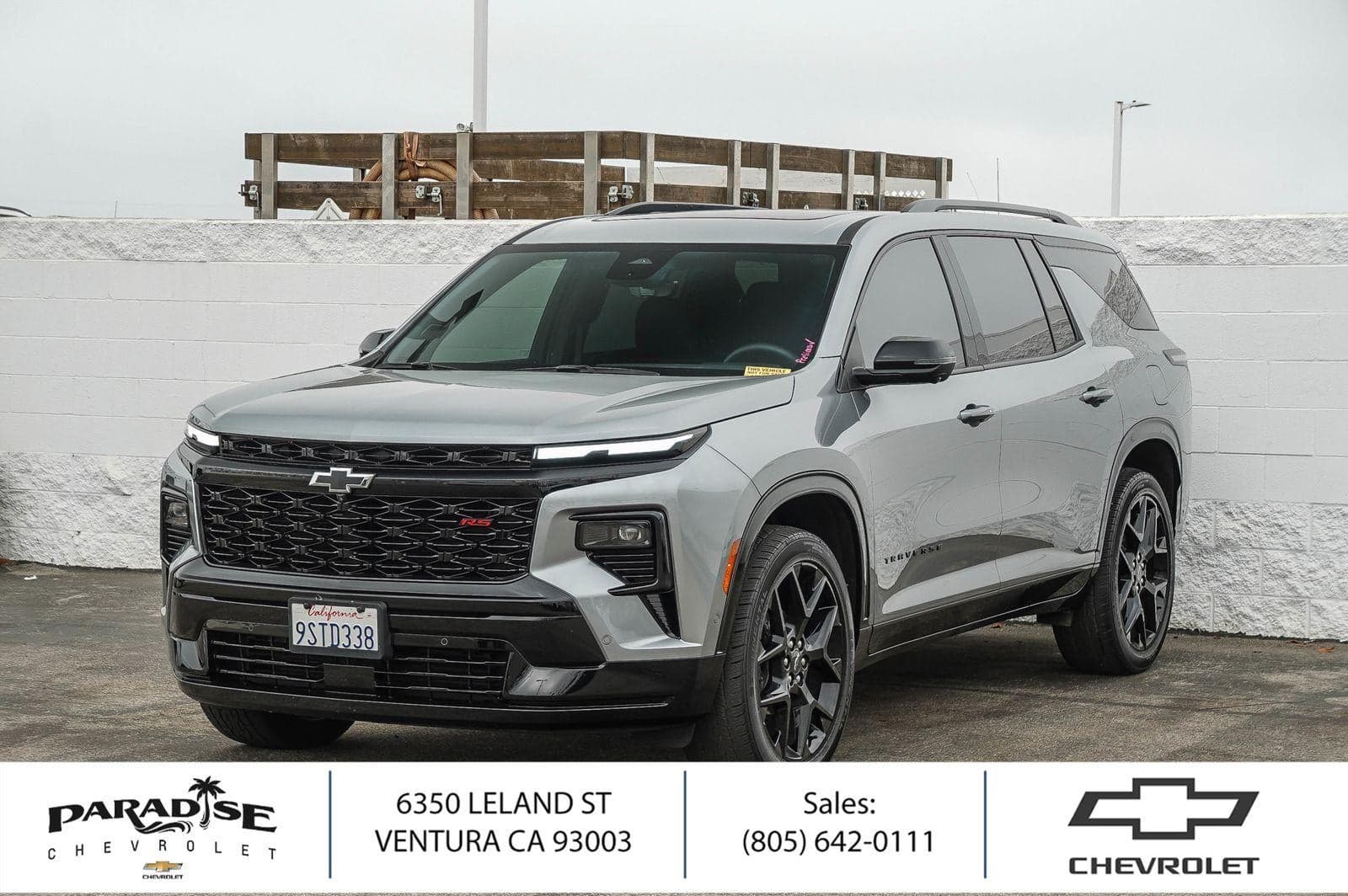 2025 Chevrolet Traverse RS — photo 1 of 28