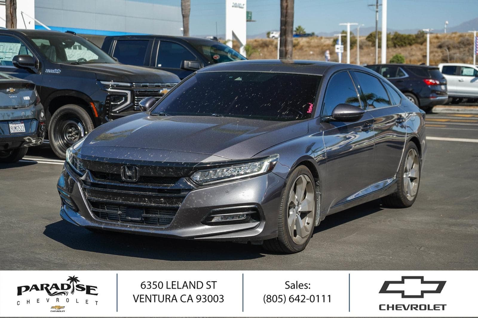 2018 Honda Accord Sedan Touring 2.0T — photo 1 of 5