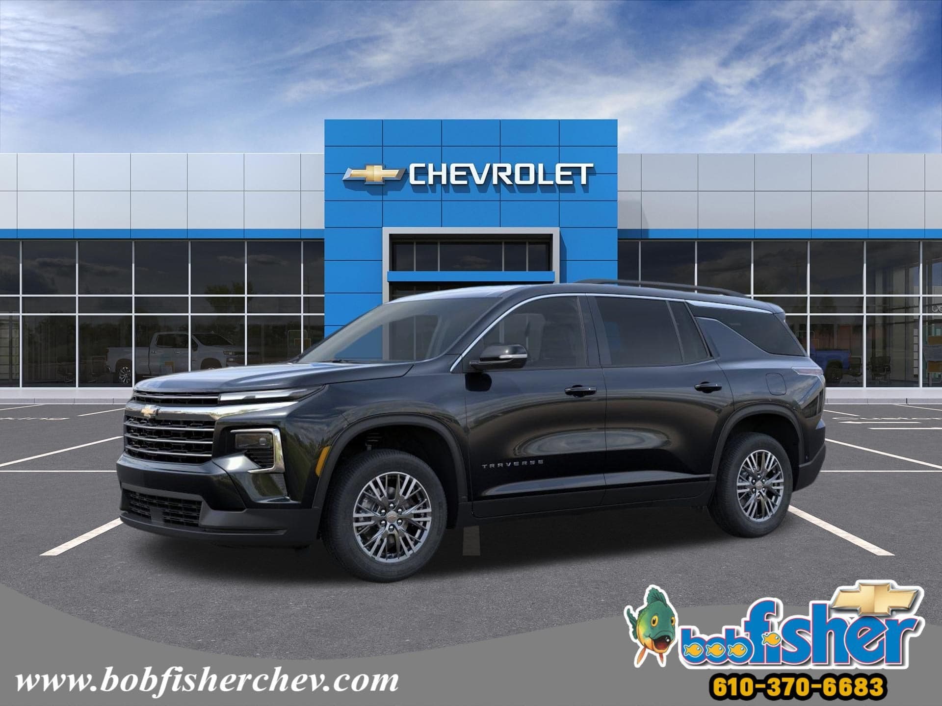 2027 Chevrolet Traverse AWD LT — photo 1 of 55