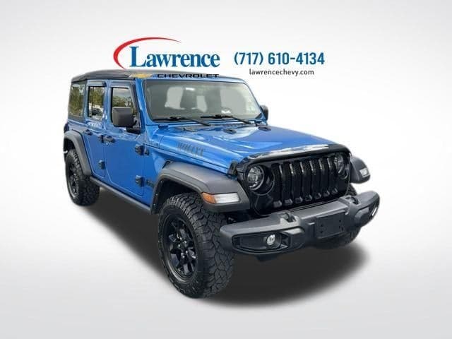 2021 Jeep Wrangler Unlimited Willys — photo 1 of 18