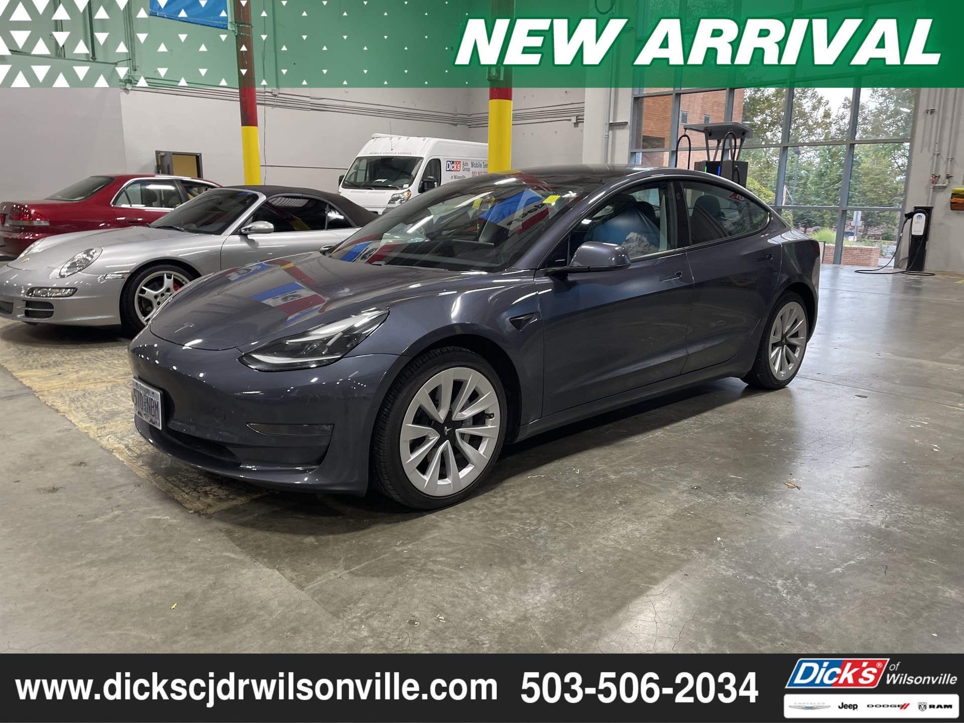 2021 Tesla Model 3 Long Range — photo 1 of 5