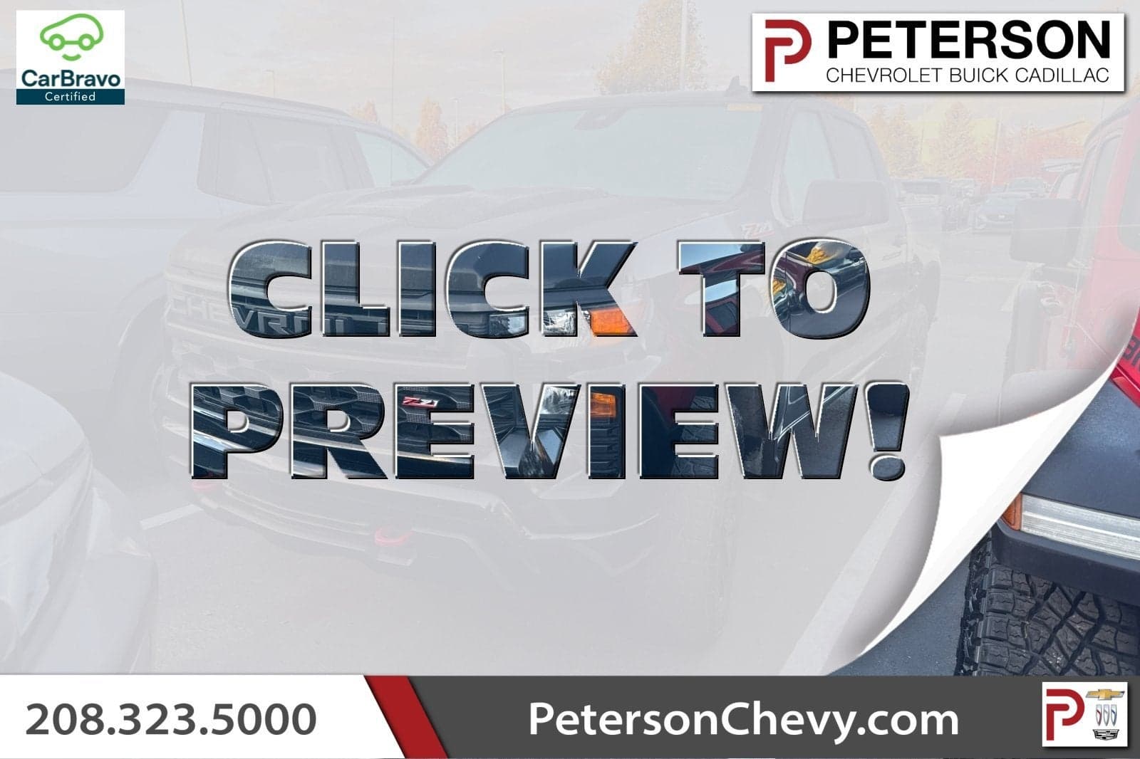 2023 Chevrolet Silverado 1500 Custom Trail Boss — photo 1 of 5