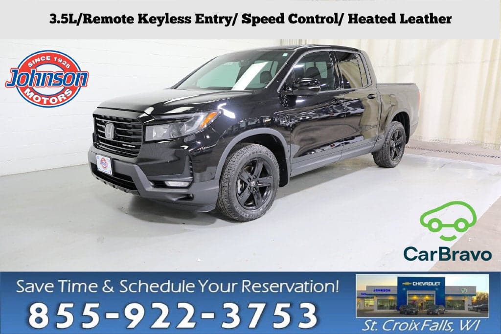 2022 Honda Ridgeline Black Edition — photo 1 of 43