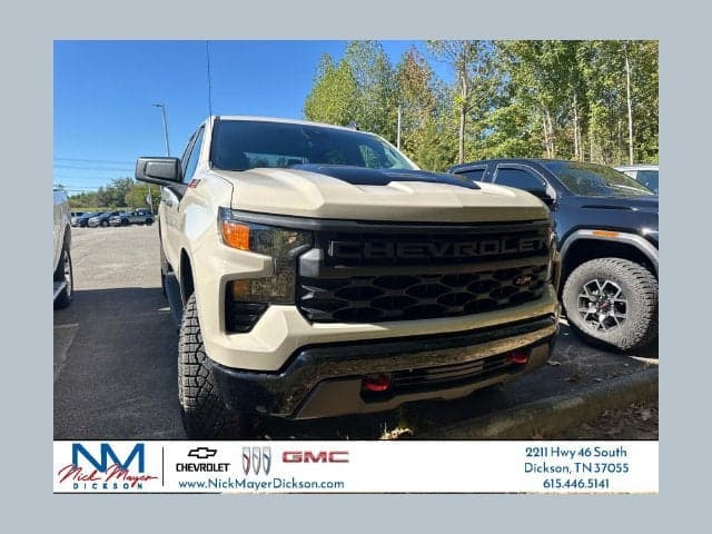 2026 Chevrolet Silverado 1500 Custom Trail Boss — photo 1 of 5