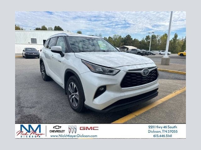 2020 Toyota Highlander Hybrid XLE — photo 1 of 12