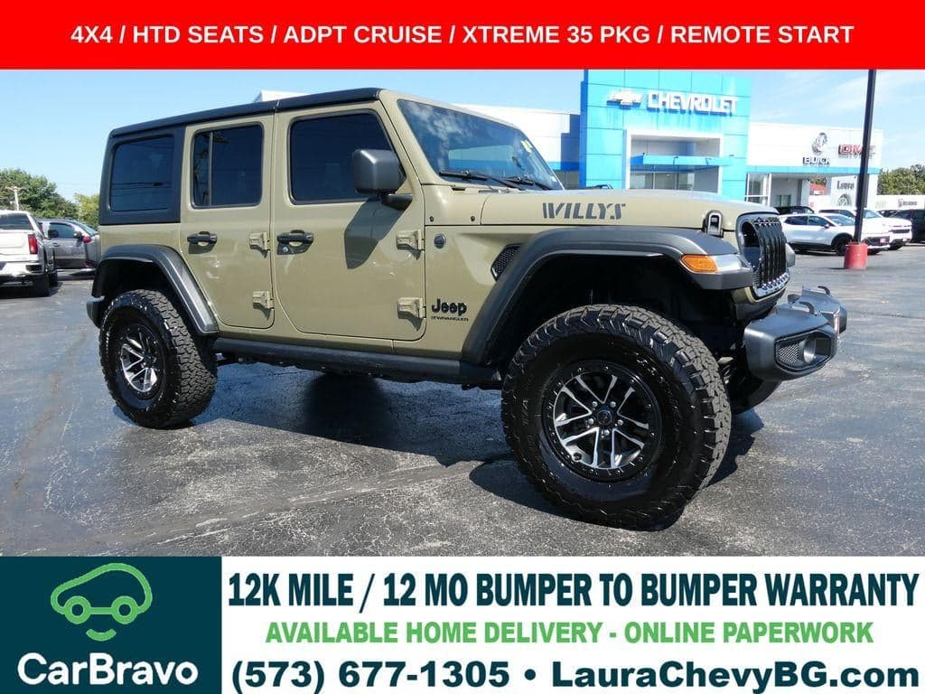 2025 Jeep Wrangler Willys — photo 1 of 34