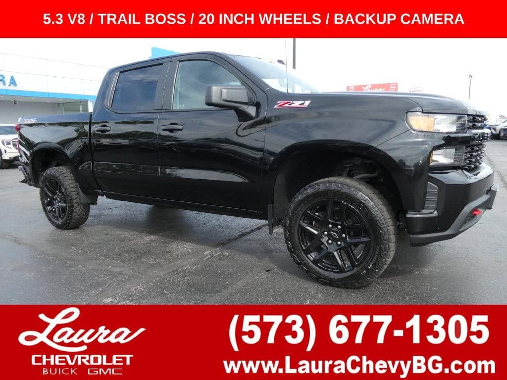 2021 Chevrolet Silverado 1500 Custom Trail Boss — photo 1 of 45