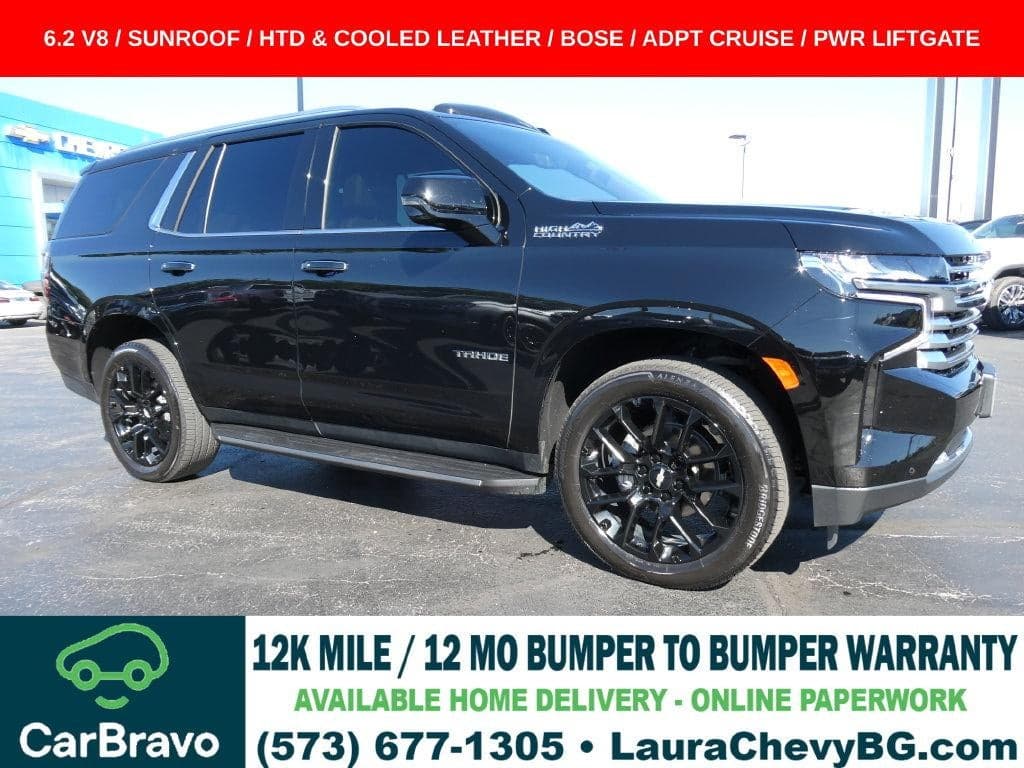 2022 Chevrolet Tahoe High Country — photo 1 of 54