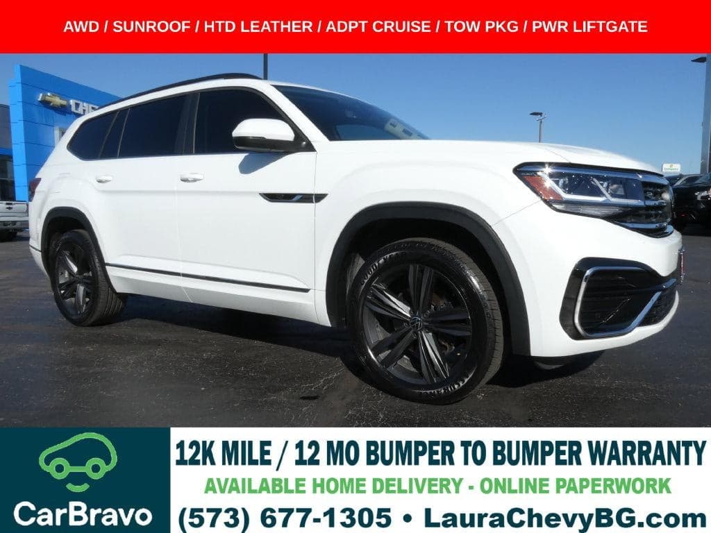 2021 Volkswagen Atlas 3.6L V6 SE w/Technology R-Line — photo 1 of 5