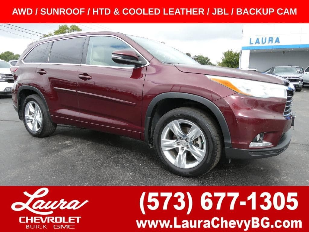 2015 Toyota Highlander Limited — photo 1 of 39