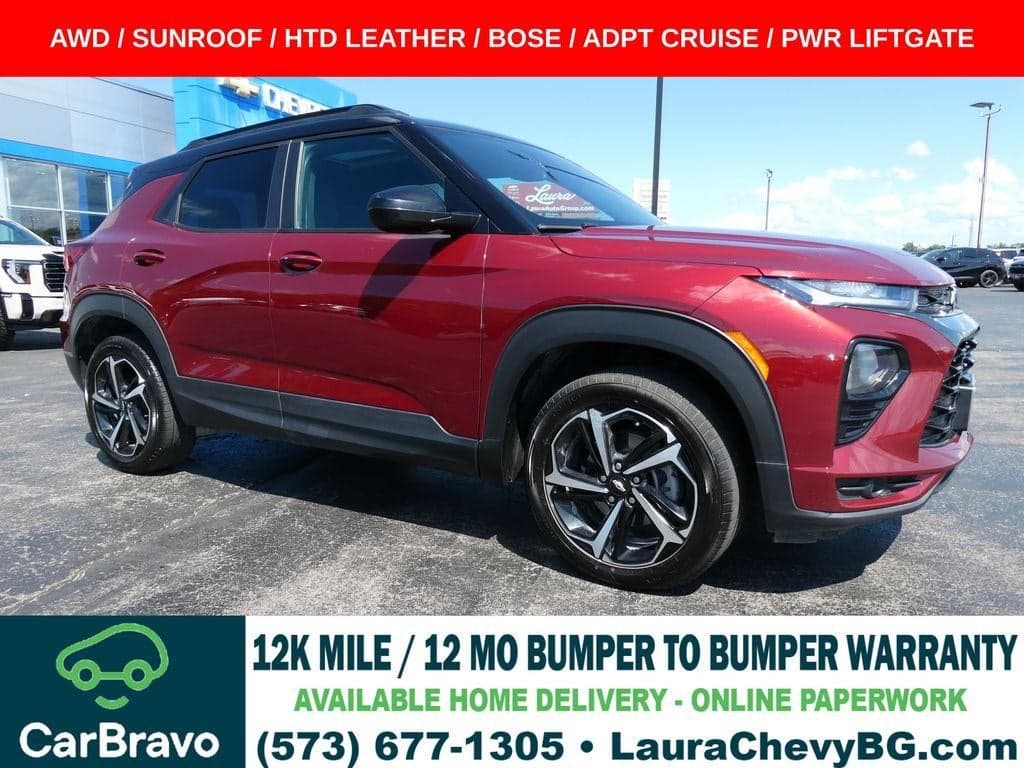2022 Chevrolet Trailblazer RS — photo 1 of 50