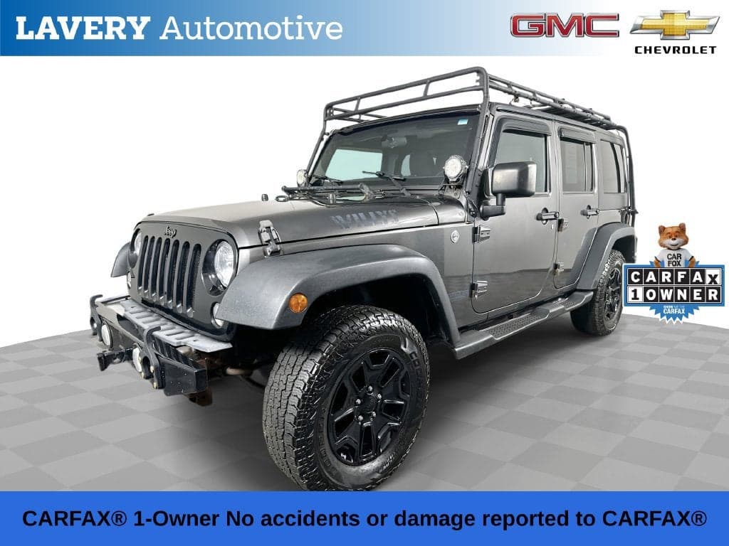 2016 Jeep Wrangler Unlimited Willys Wheeler — photo 1 of 32