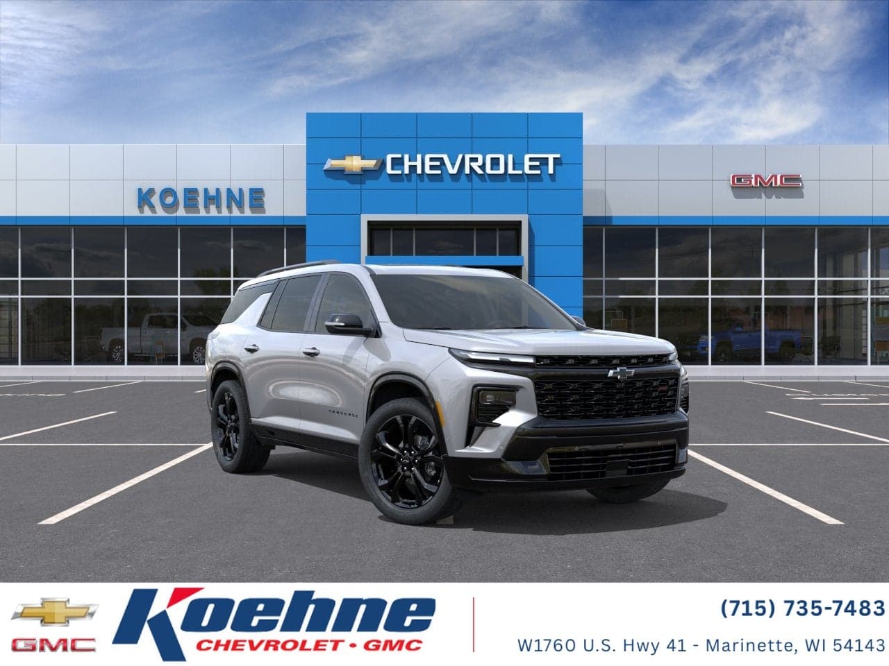 2027 Chevrolet Traverse AWD RS — photo 1 of 38