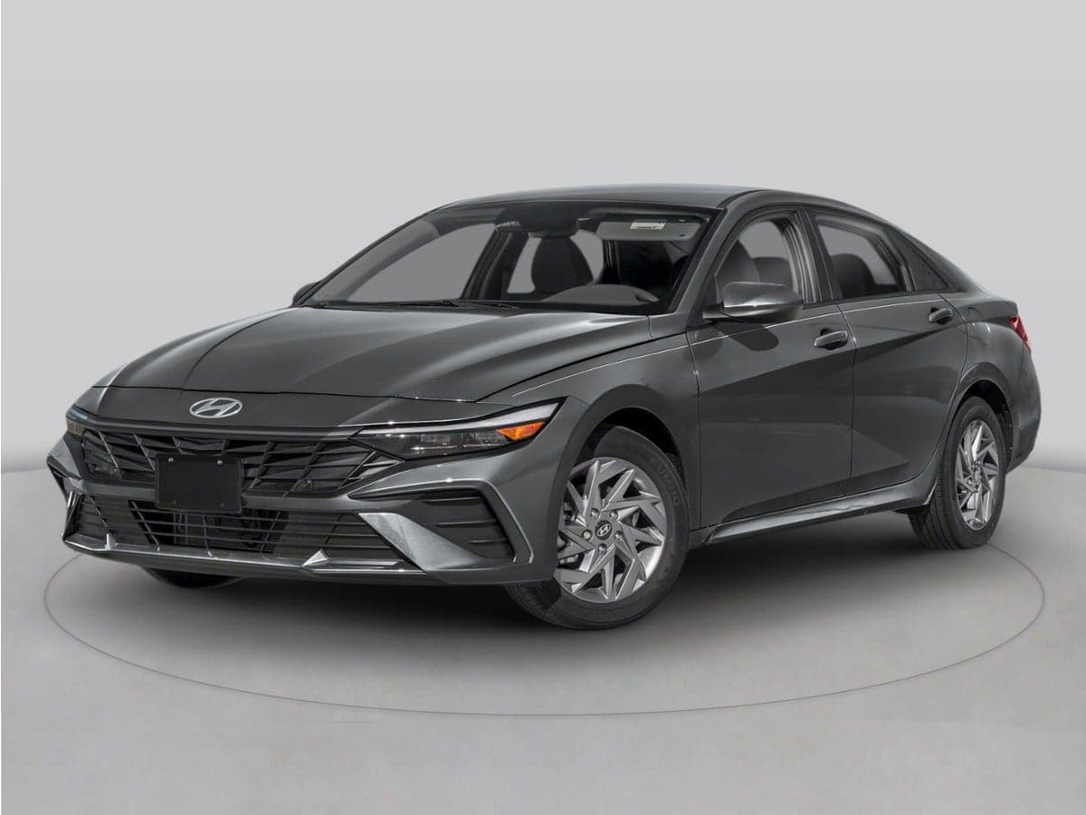 2025 Hyundai Elantra Hybrid Blue — photo 1 of 5