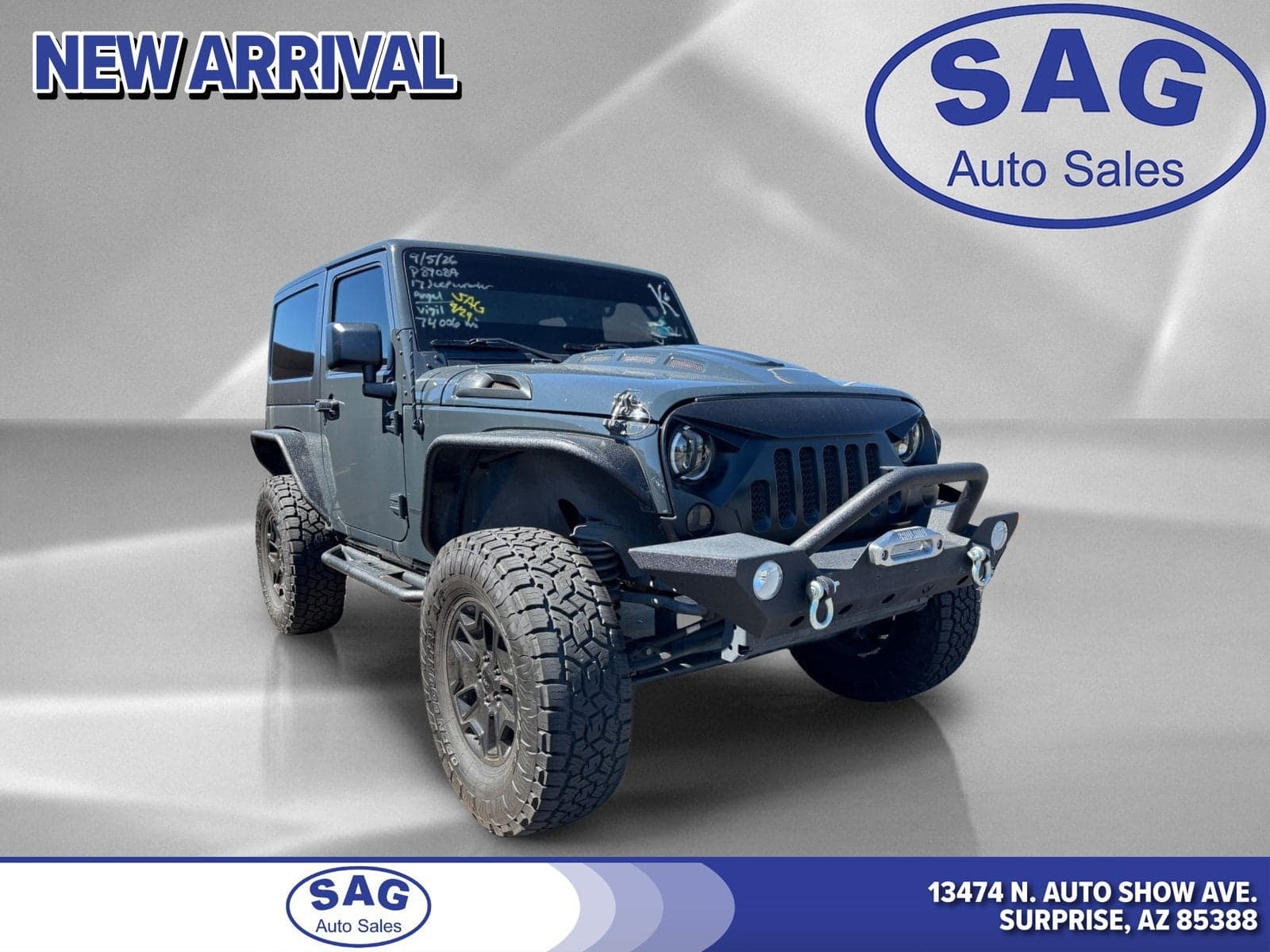 2017 Jeep Wrangler Willys Wheeler — photo 1 of 11