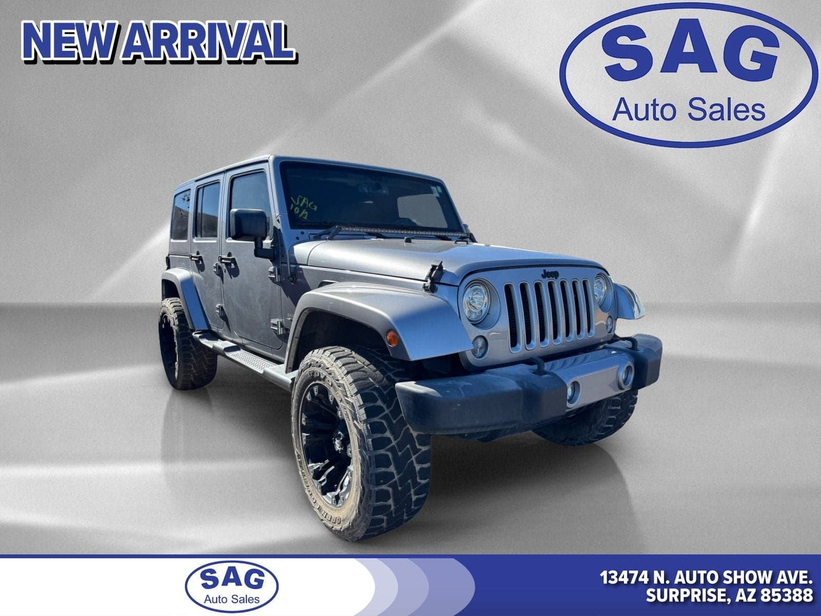 2017 Jeep Wrangler Unlimited Sahara — photo 1 of 11