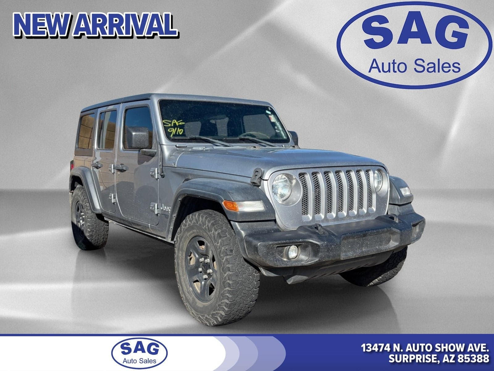 2019 Jeep Wrangler Unlimited Sport — photo 1 of 11